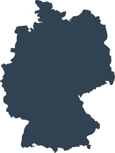 Deutschlandkarte – Abholgebiet Autoankauf Sulzdorf a.d.Lederhecke